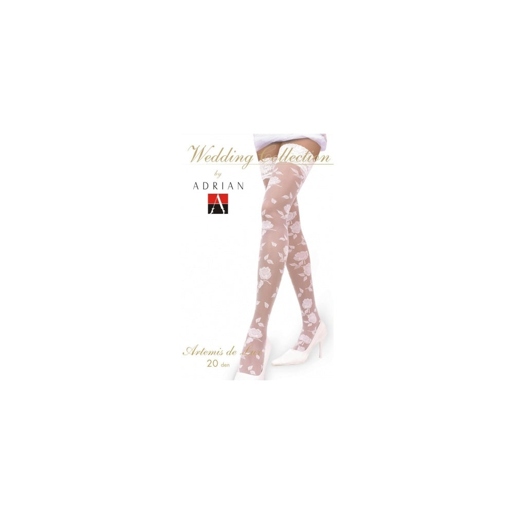 ARTEMIS DE LUX Patterned Wedding Hold-ups