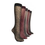 5 Pack Knee High Trouser Socks