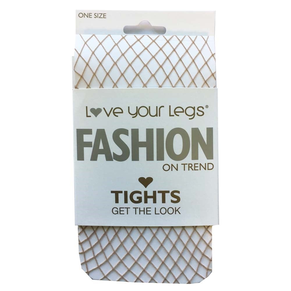 Nude Fishnet Tights