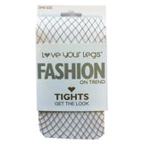Nude Fishnet Tights
