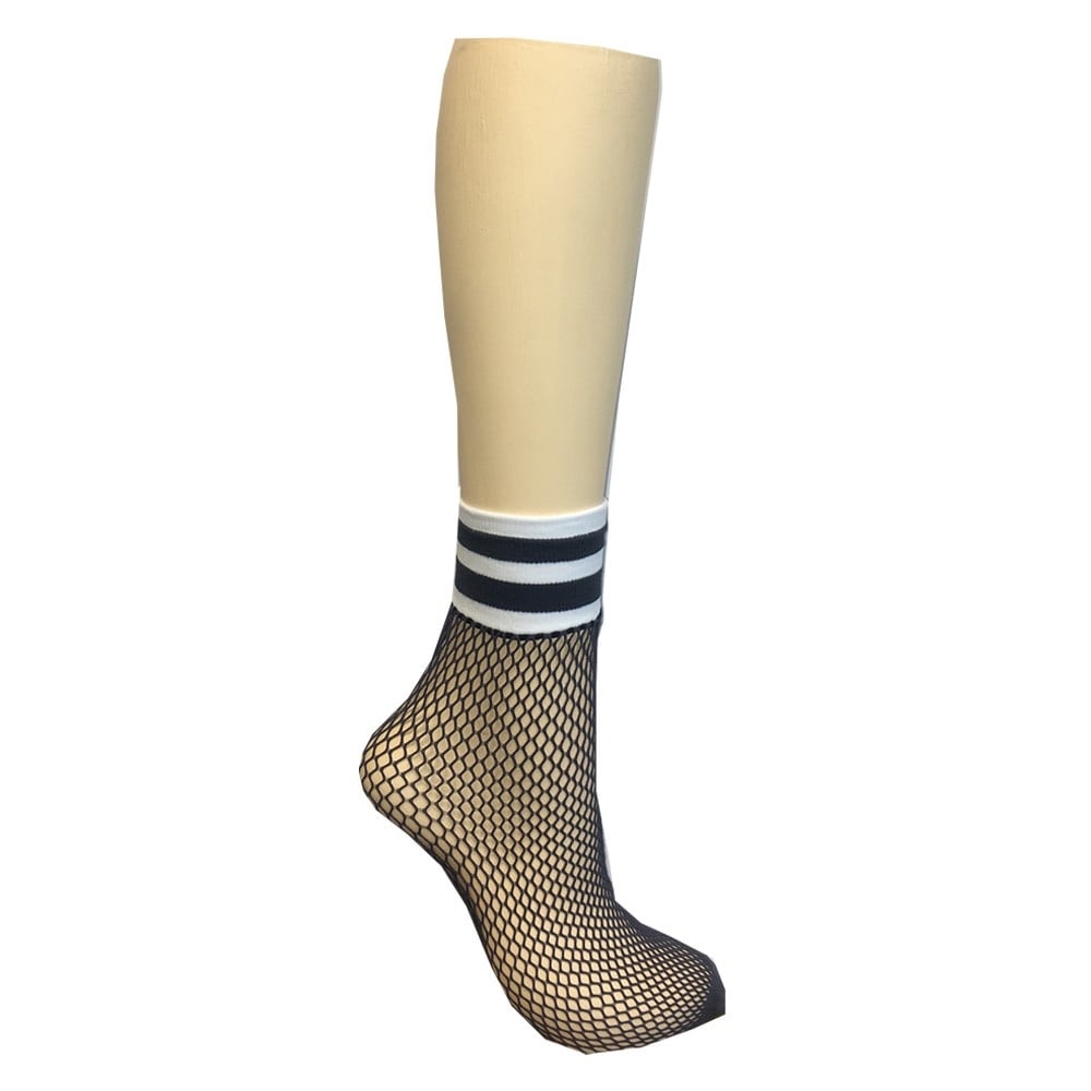 Sports Top Fishnet Socks