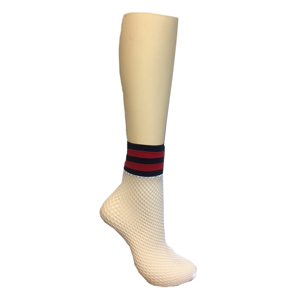 Sports Top Fishnet Socks