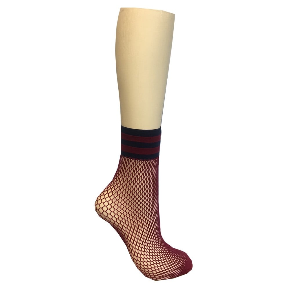 Sports Top Fishnet Socks