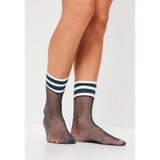 Sports Top Fishnet Socks