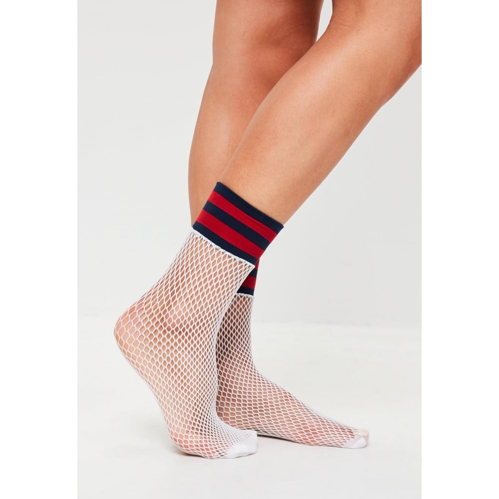 Sports Top Fishnet Socks