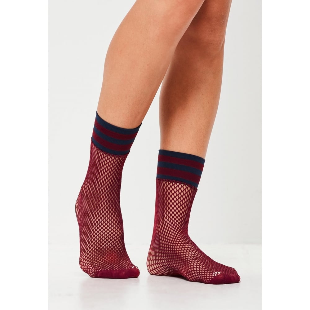 Sports Top Fishnet Socks