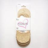 3 Pack Black Fashion Footlets