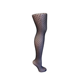 Black Circle Pattern Lace Tights