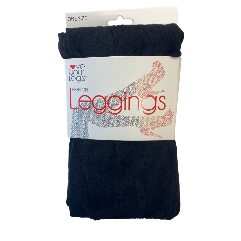 Flower Swirl Fashion Leggings