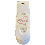 Love Your Legs 3 Pack Plain Footlets