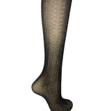 Silver Sparkle Pattern Tights