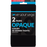Luxury 40 Denier Tights - 2 Pack - Love Your Legs
