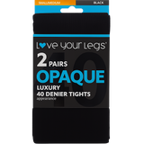 Luxury 40 Denier Tights - 2 Pack - Love Your Legs