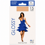 Love Your Legs Glossy Tights 15 Denier – Sheer Gloss Finish