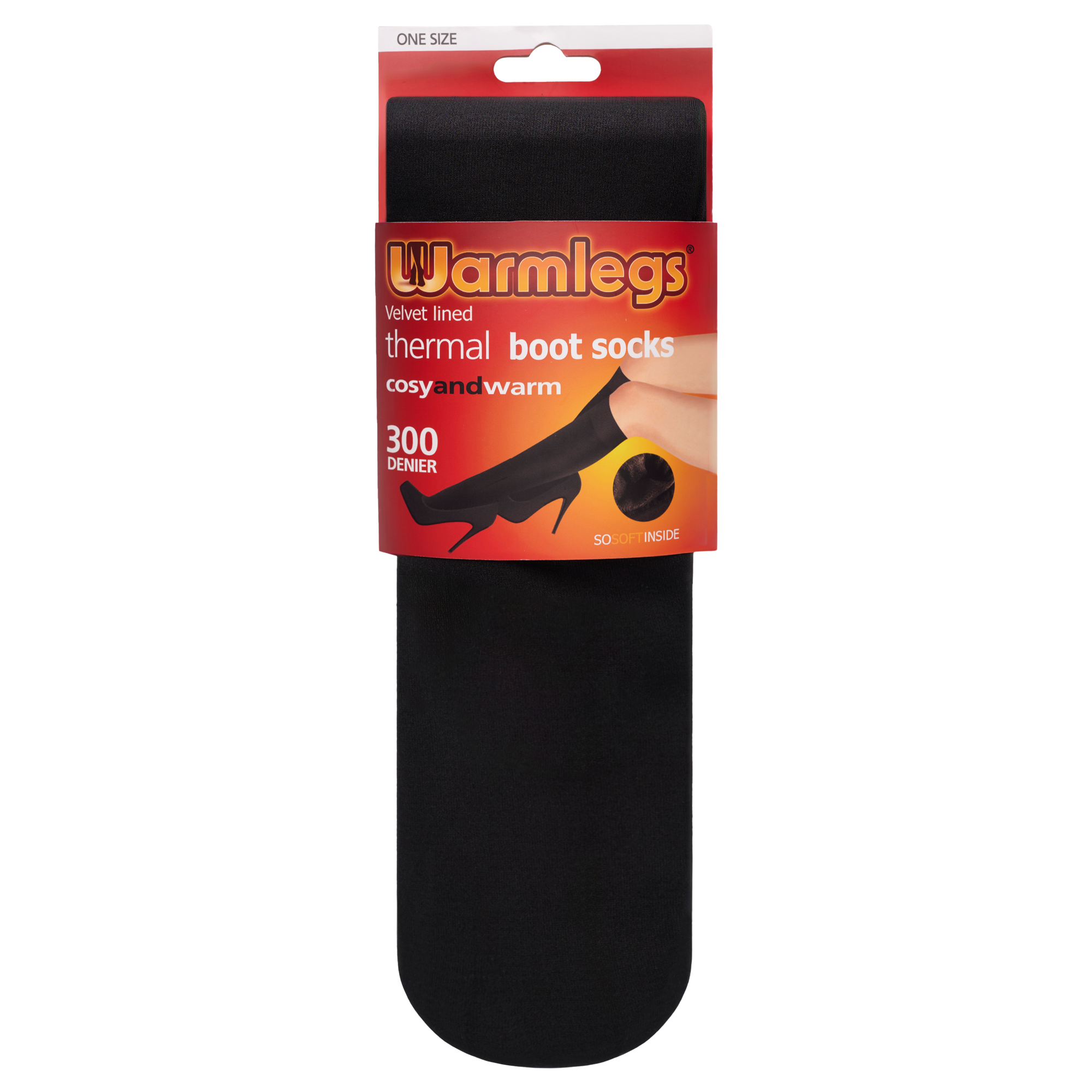 Velvet Lined Boot Socks