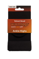 Warmlegs Velvet Lined Ankle Highs