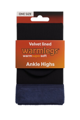 Warmlegs Velvet Lined Ankle Highs