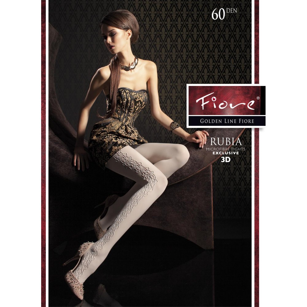 RUBIA 60 Denier Microfibre 3D Tights