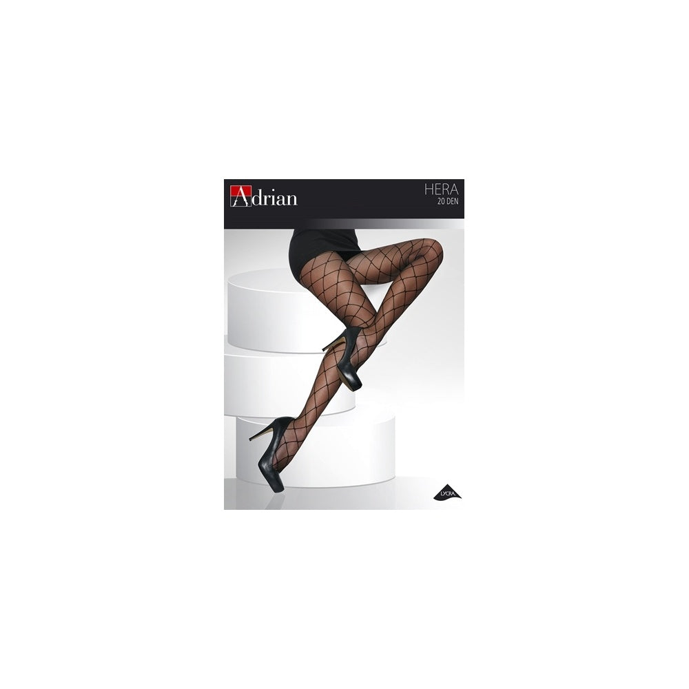 HERA + Size 20 Denier Diamond Patterned Tights