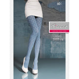 ANELA 60 Denier Patterned Tights