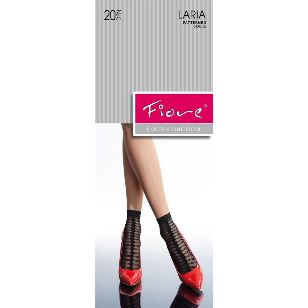 LARIA 20 Denier Patterned Socks