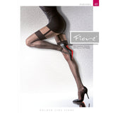 DARISHA 40 Denier Tights With Hold Up Pattern