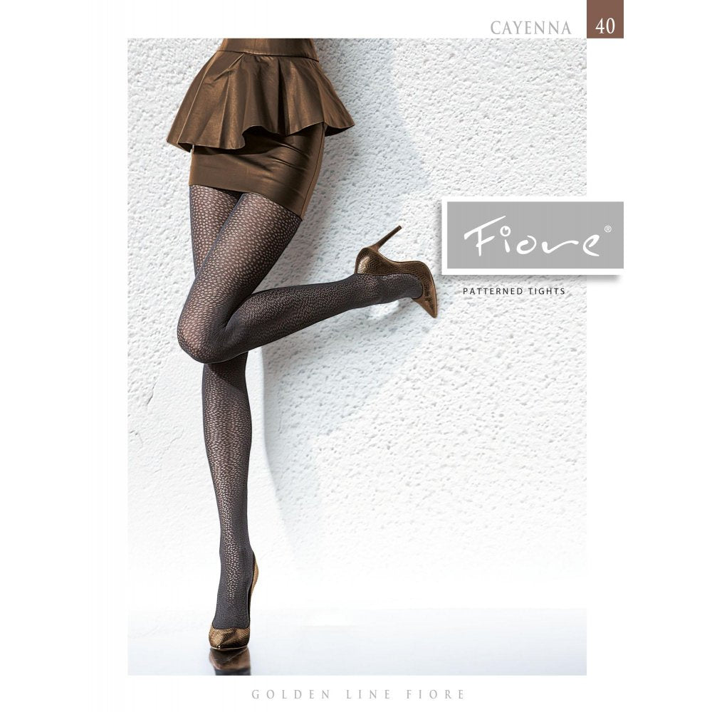 CAYENNA 40 Denier Patterned Tights