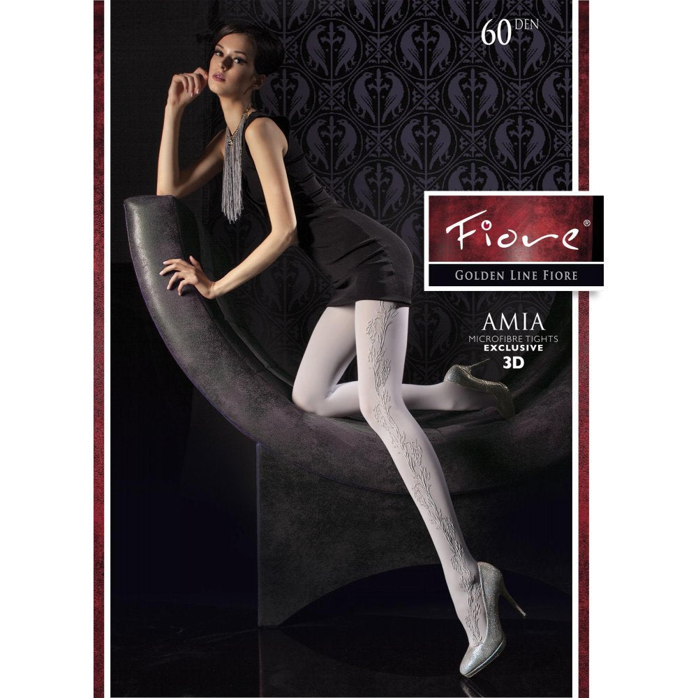AMIA 60 Denier Patterned Tights