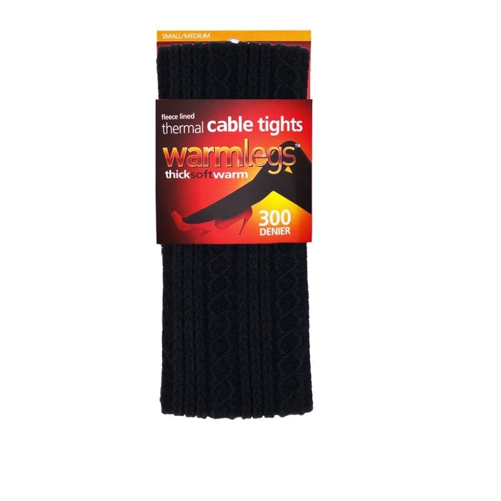 Warmlegs Fleece Lined Cable Tights