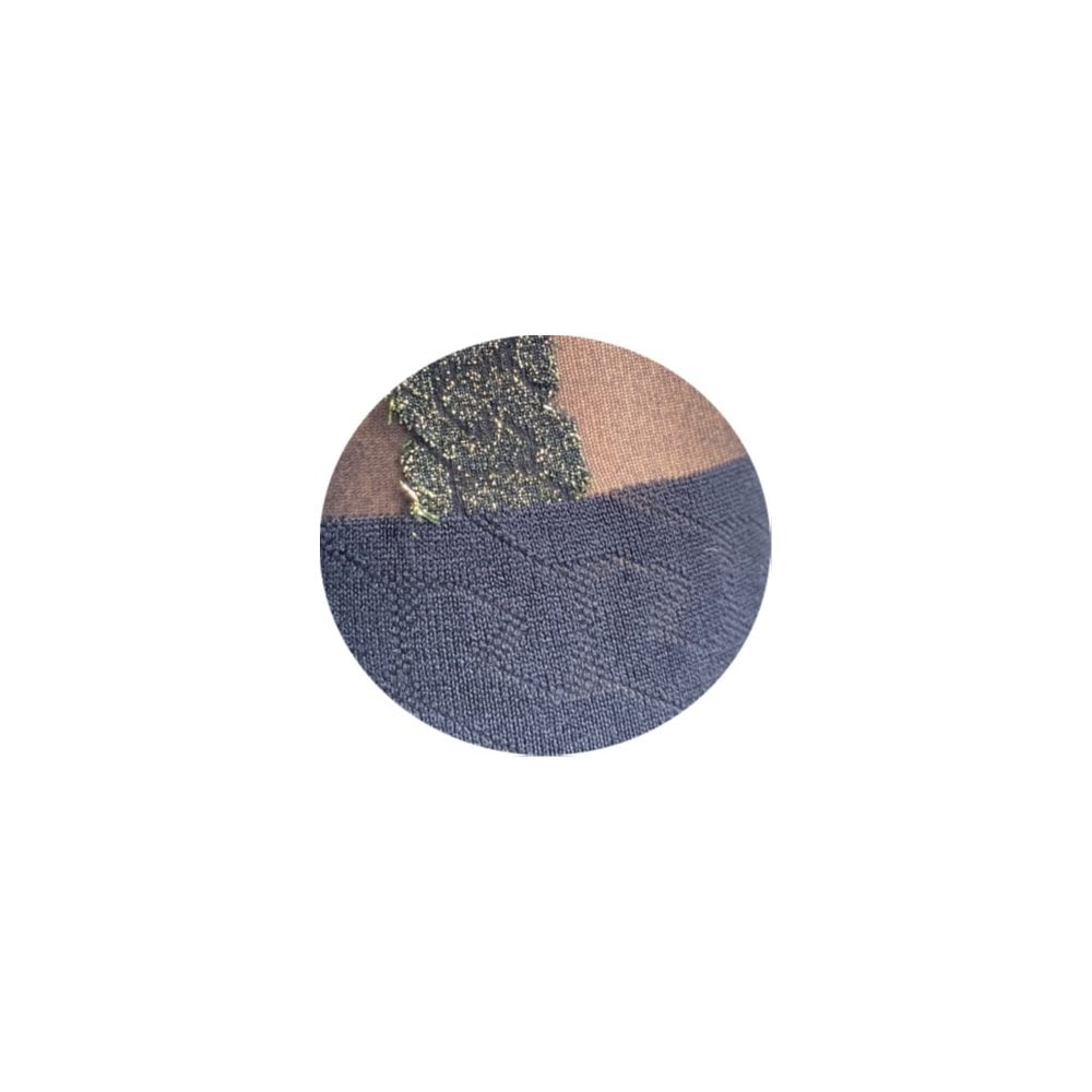 Gold Lurex Mock Hold Up