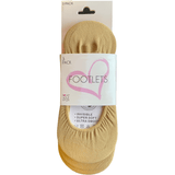 Love Your Legs 3 Pack Plain Footlets