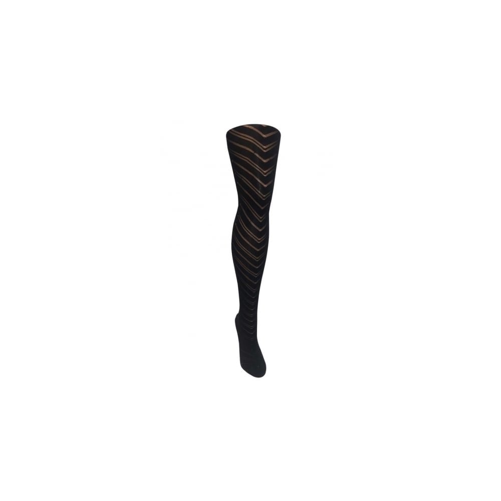 Repeat Zig Zag Pattern Tights