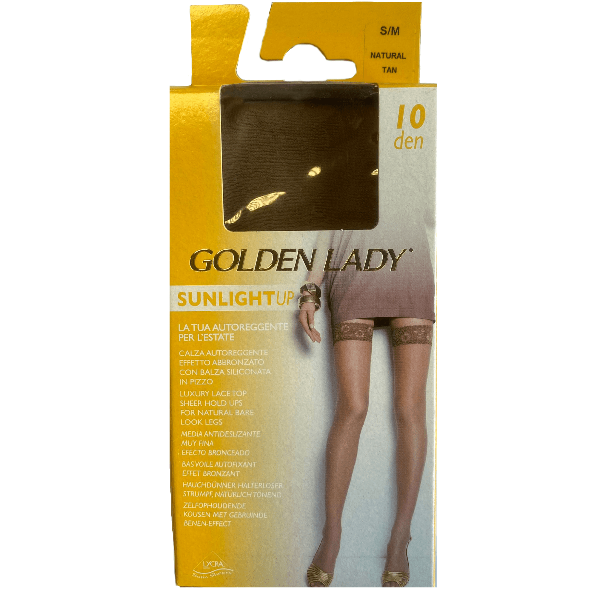 Golden Lady SunlightUP Holdup Tights 10 Denier