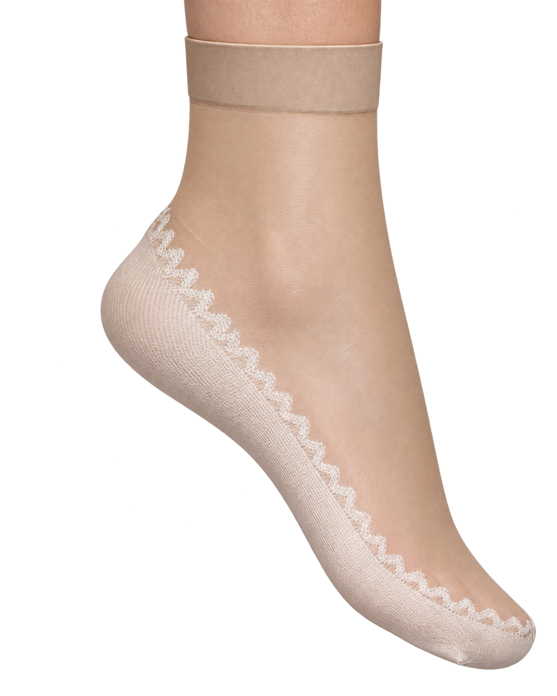 20 Denier Sheer Ankle High Socks – 4 Pair Pack