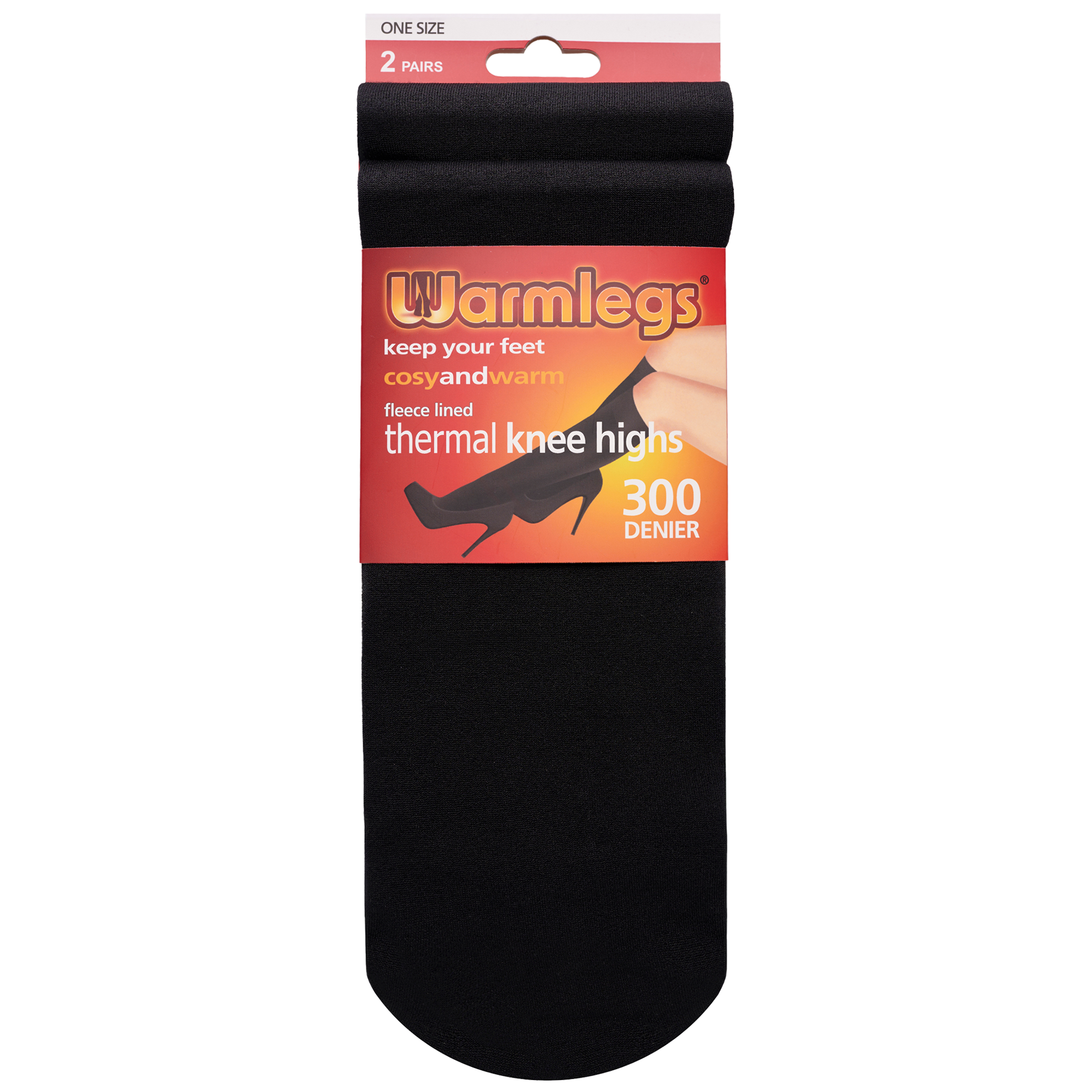Fleece Lined 2 Pack Knee Highs