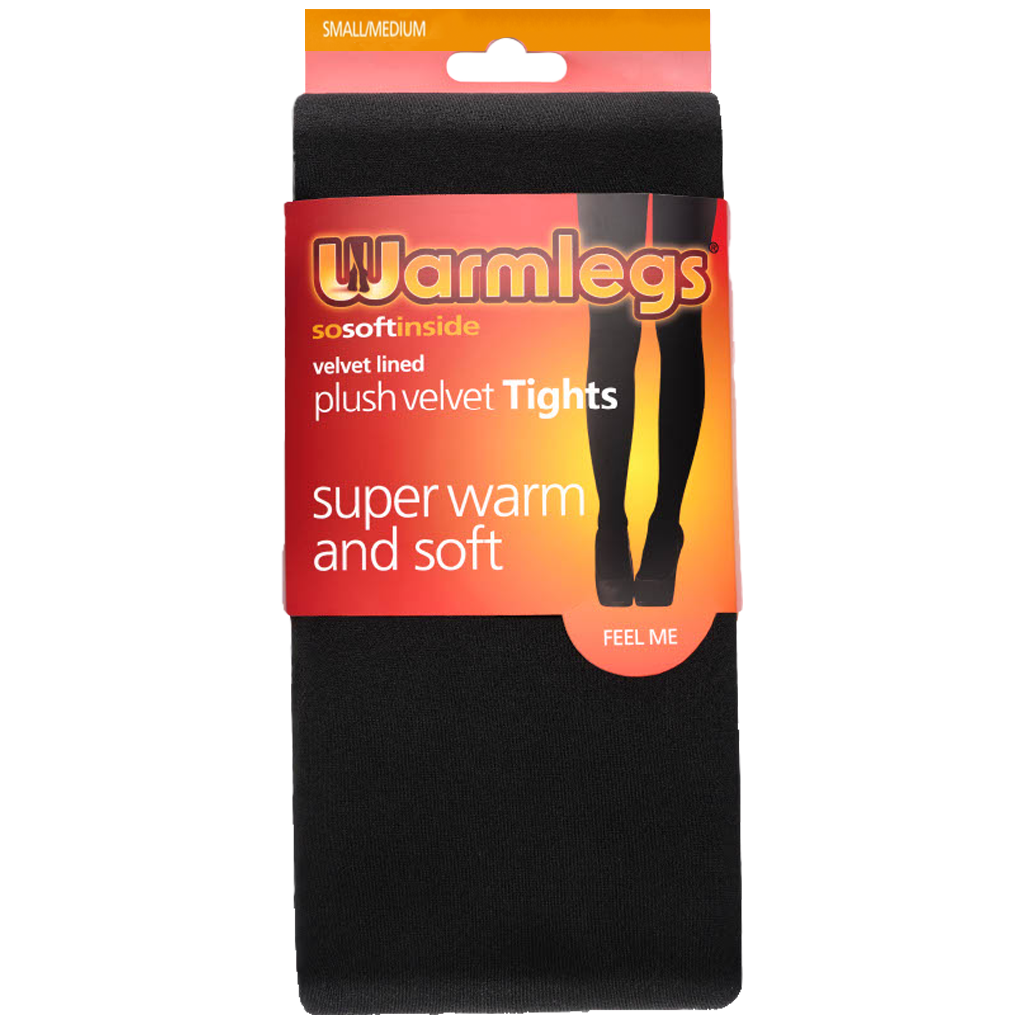Warmlegs® Plush Velvet Fleece-Lined Thermal Tights – Super Warm, Ultra Soft & Insulated Winter Tights