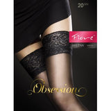 Milena 20 Denier Lace Top Hold Ups